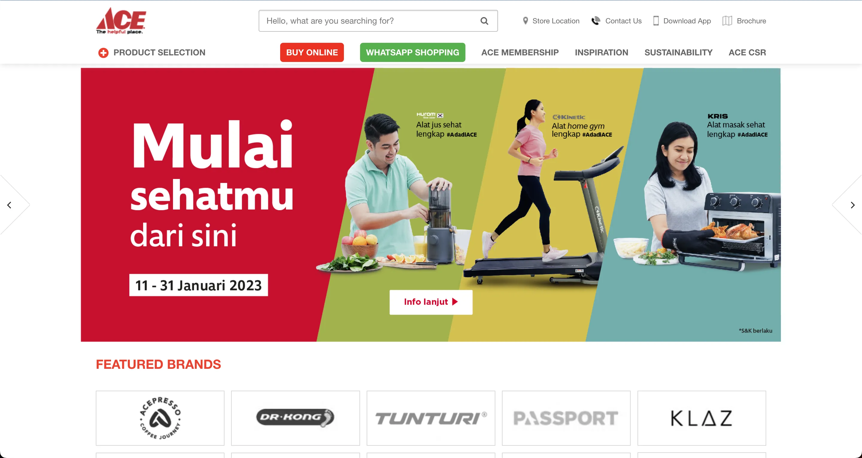 ACE Hardware Indonesia - Product Site Image