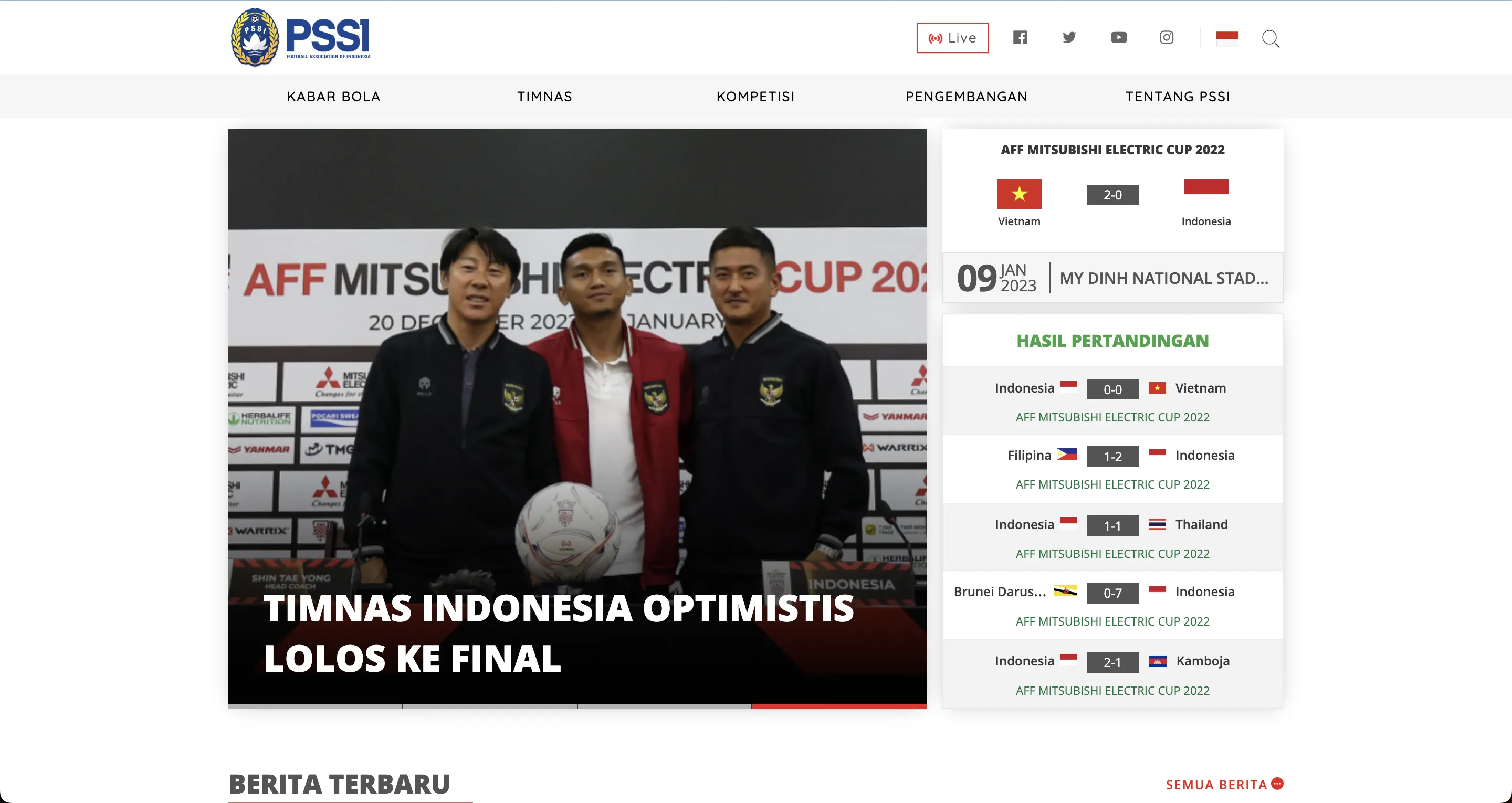 PSSI Website Image